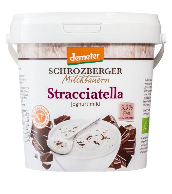 Produktfoto zu Joghurt Stracciatella, 1kg