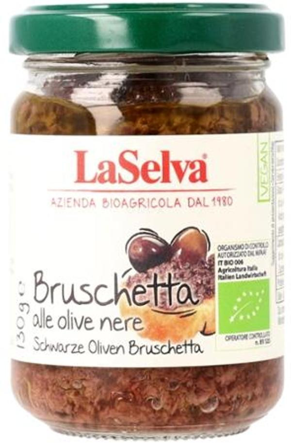 Produktfoto zu Bruschetta schwarze Olive