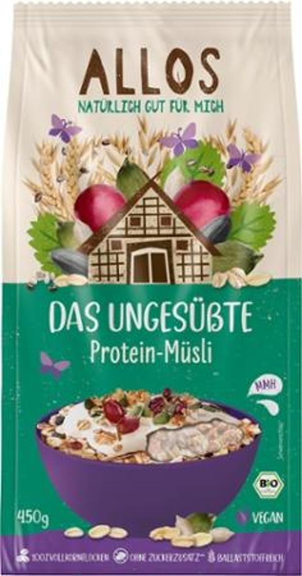 Produktfoto zu Das Ungesüßte Protein-Müsli