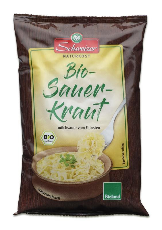 Sauerkraut im Beutel