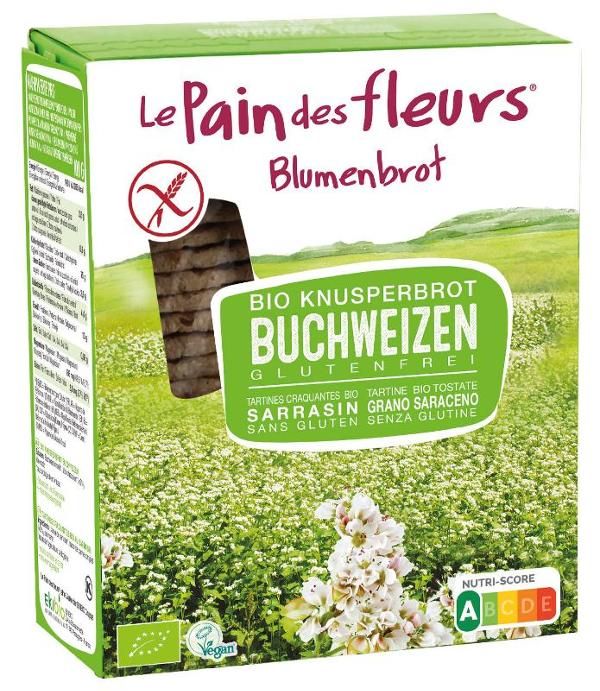 Produktfoto zu Buchweizen Blumenbrot