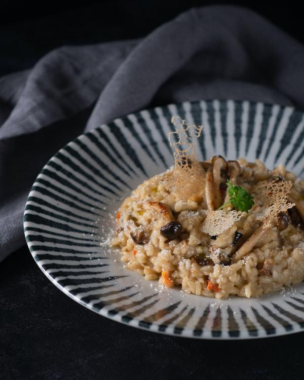 Produktfoto zu Risotto mit frischen Pilzen