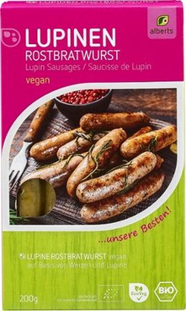 product photo for Lupine grilled sausages