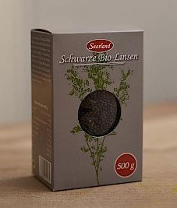 Produktfoto zu Schwarze Linsen, 500g