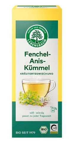 Produktfoto zu Fenchel Anis Kümmel Tee