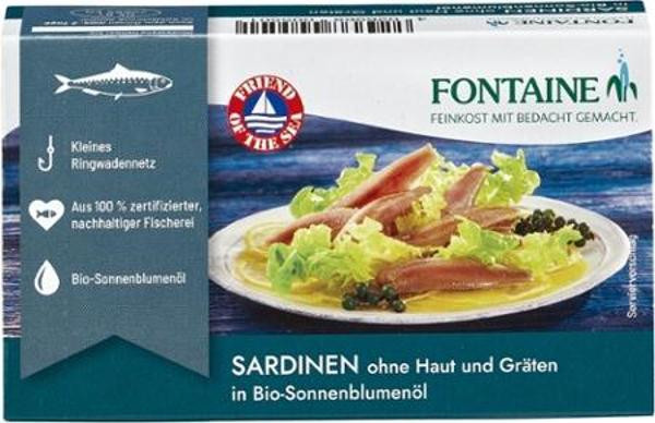 Photo de produit pour Sardines sans peau