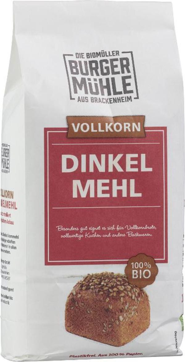 Produktfoto zu Vollkorn-Dinkelmehl