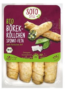 Produktfoto zu Spinat-Feta Börek-Röllchen