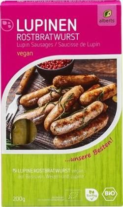 product photo for Lupine grilled sausages