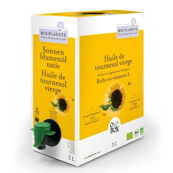 Photo de produit pour boîte de 3l d'huile de tourn tournesol