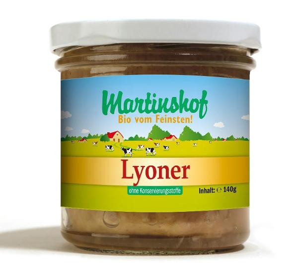 Produktfoto zu Lyoner i.Glas