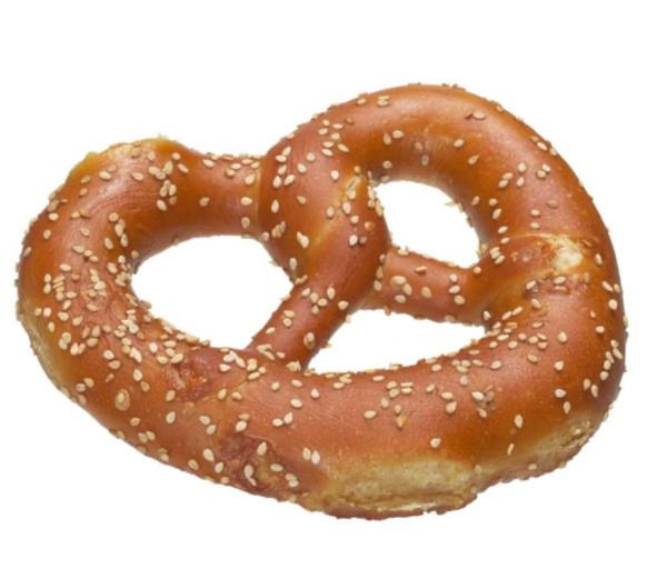 Produktfoto zu Laugenbrezel aus Dinkelmehl