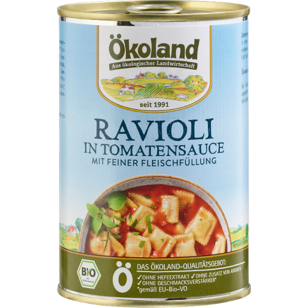 Produktfoto zu Ravioli i.Dose (Ökoland)