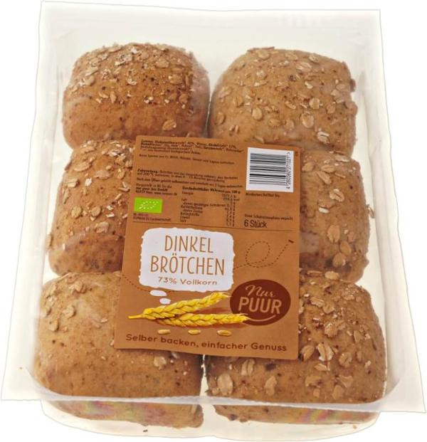 Produktfoto zu Vollkorn-Dinkel-Brötchen