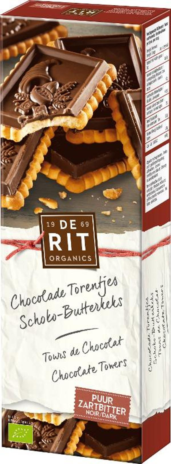 Photo de produit pour Biscuits au beurre au chocolat