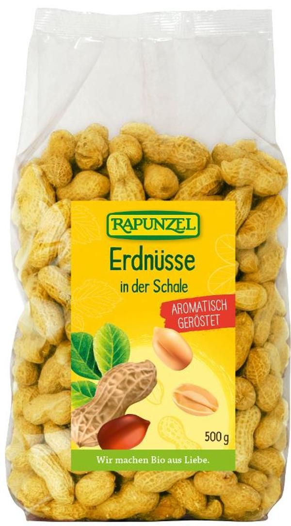 Produktfoto zu Erdnüsse in der Schale, geröstet