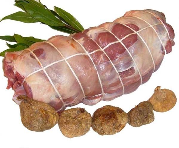 Photo de produit pour Roulé d'agneau aux figues