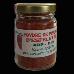 Photo de produit pour Piment d'Espelette AOP 50g