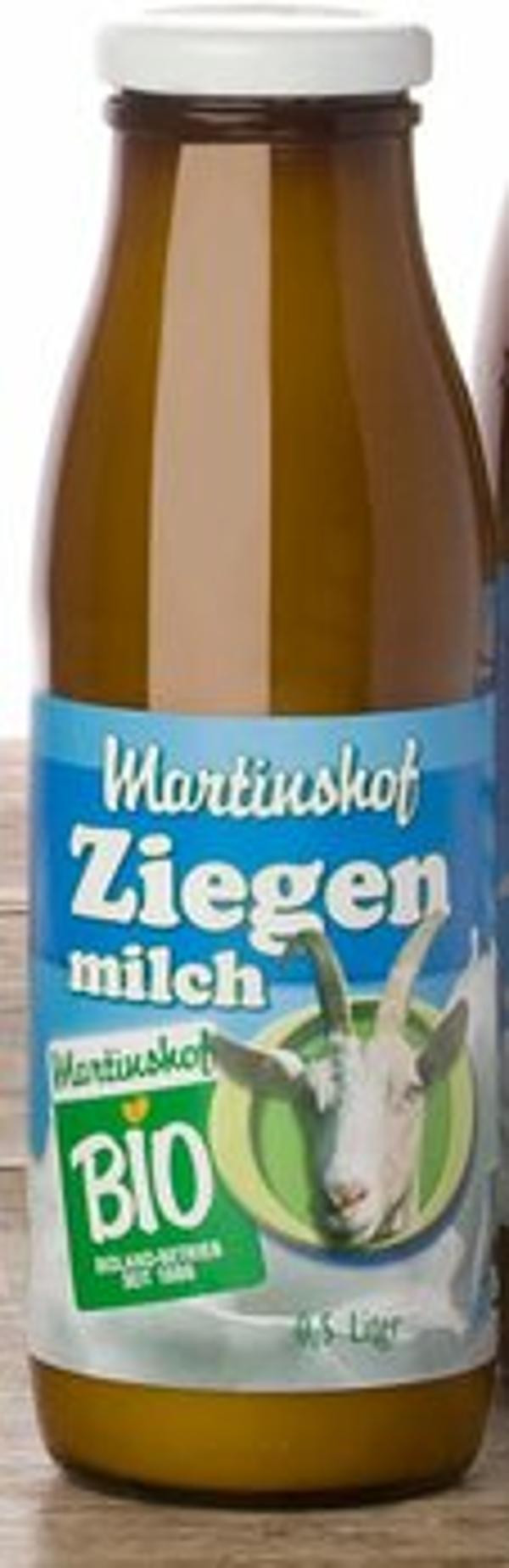 Produktfoto zu 0,5l Ziegenmilch (Martinshof)