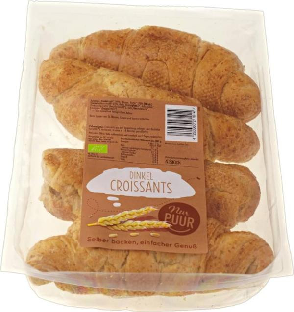 Produktfoto zu Dinkel Croissant (4 St.)