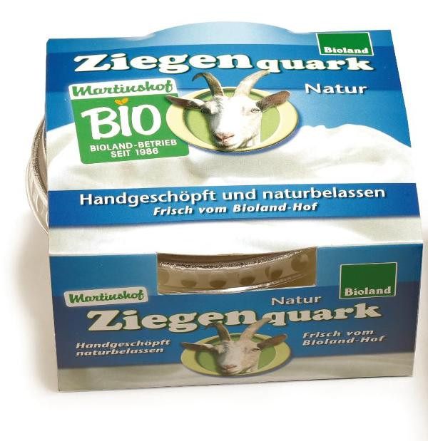 Produktfoto zu Ziegenquark, handgeschöpft