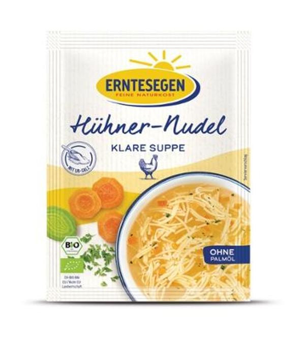 Produktfoto zu Hühner-Nudel Klare Suppe