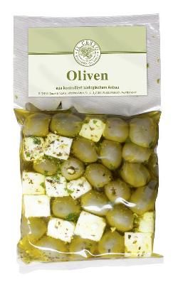 product photo for Feta cheese and green olives