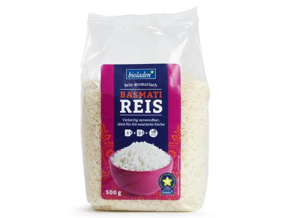 Produktfoto zu Basmati Reis, weiß