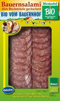 Produktfoto zu Bauernsalami-Aufschnitt