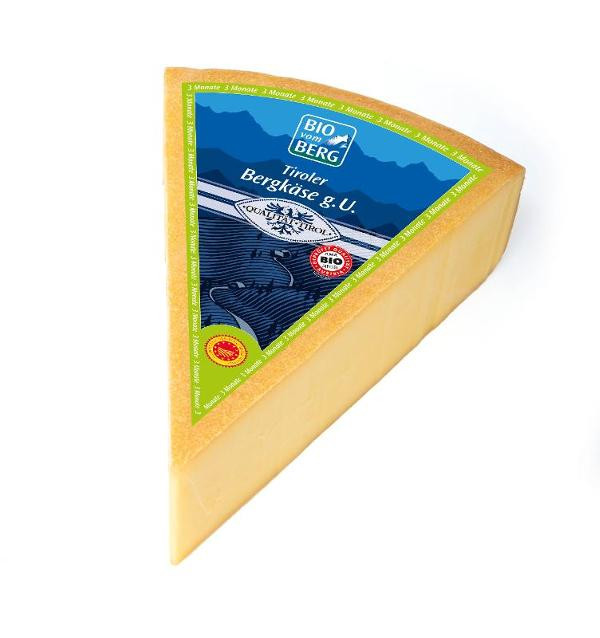 Produktfoto zu Tiroler Bergkäse jung, 200g