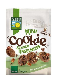 Produktfoto zu Mini Schoko-Haselnuss Cookies