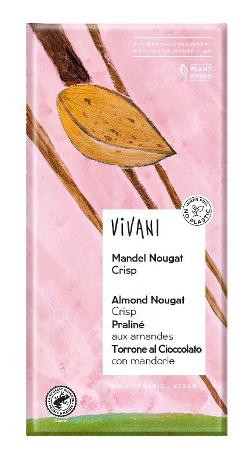 Photo de produit pour Croustillant au nougat et aux amandes