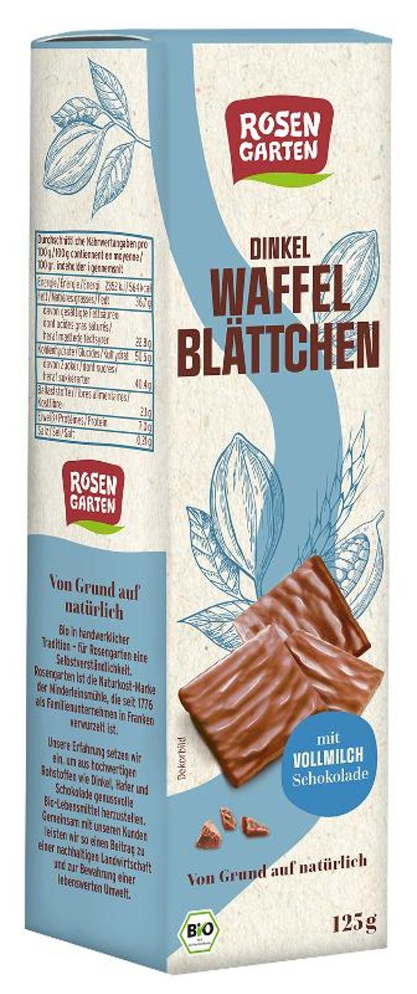 Produktfoto zu Dinkel Waffelblättchen Vollmilch