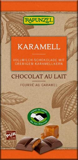 Produktfoto zu Vollmilch-Schokolade mit Karamell