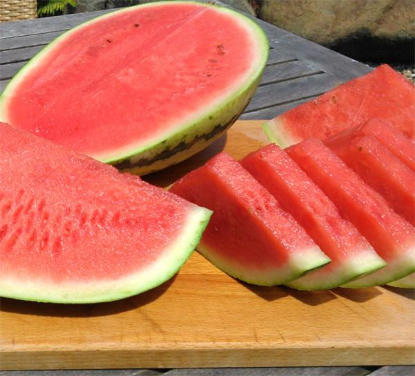 Produktfoto zu Wassermelone ganz, regionale Ernte