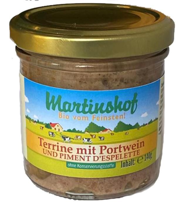 Photo de produit pour Terrine de la ferme au porto