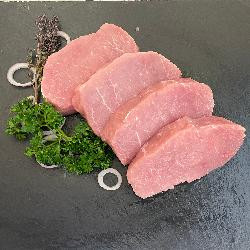 Produktfoto zu Schweinerückensteaks, 4 Stück