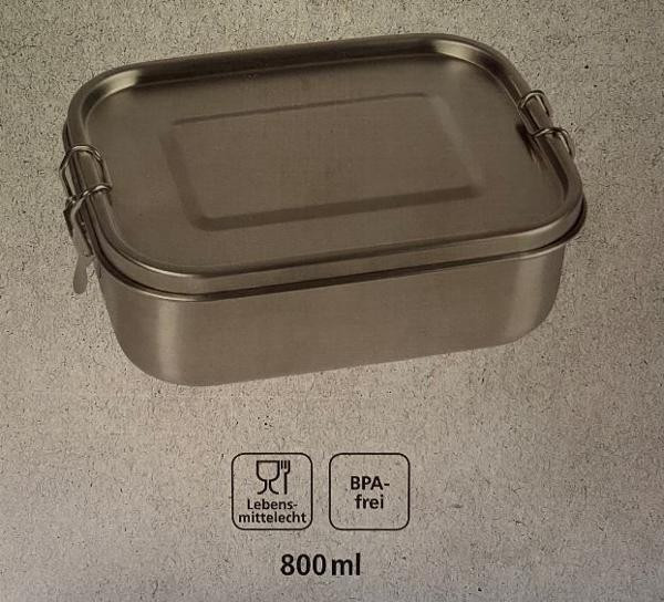 product photo for Stainless steel lunch box