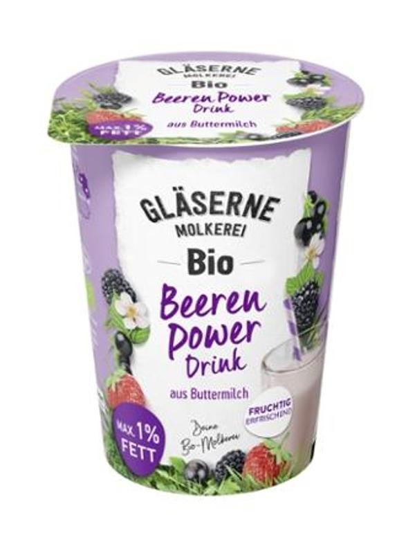 Produktfoto zu Beeren Power Buttermilchdrink