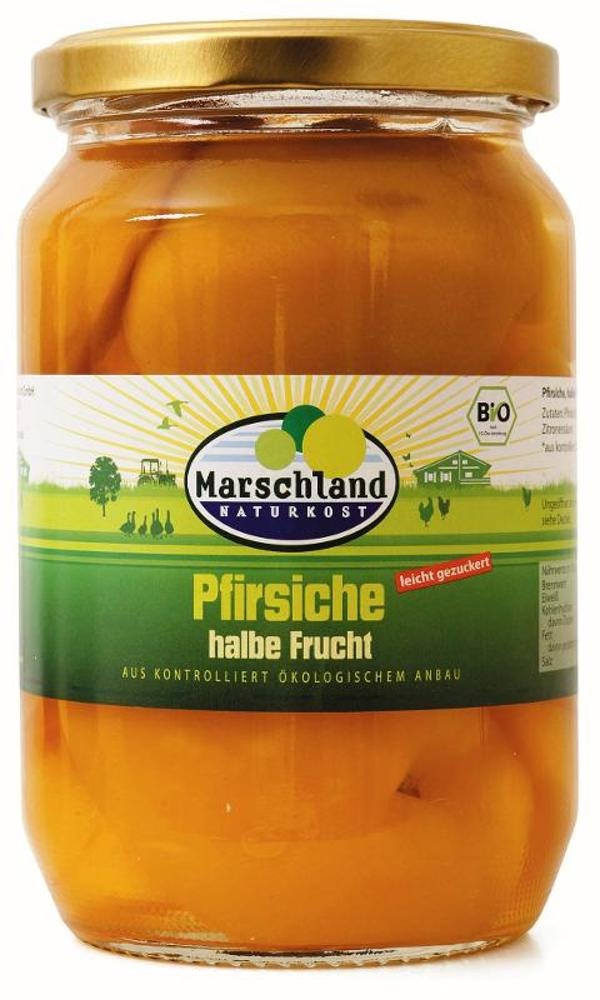 Produktfoto zu Pfirsiche halbe Frucht