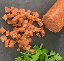 Produktfoto zu Chorizo, 80g gewürfelt