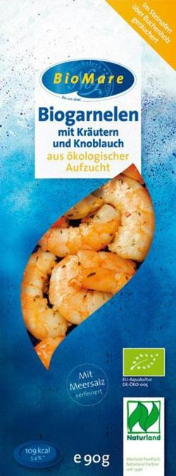 Produktfoto zu Garnelen, mit Kräutern & Knoblauch