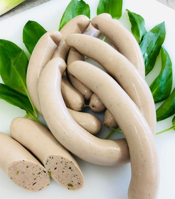 Produktfoto zu Bärlauch-Bratwurst