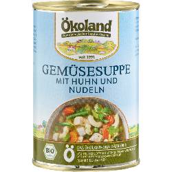 Produktfoto zu Gemüsesuppe mit Huhn (Dose)