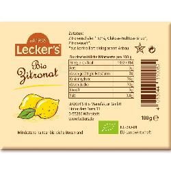 Photo de produit pour zestes de citron confits