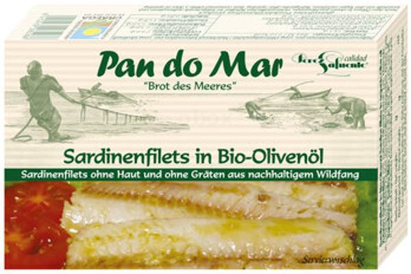 product photo for Sardine fillets in olive oil