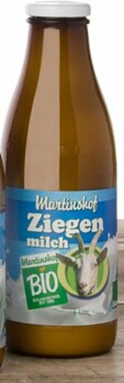 Produktfoto zu 1l Ziegenmilch (Martinshof)