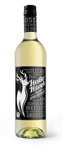 Produktfoto zu Heißer Hirsch Glühwein, weiß