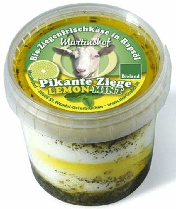 Produktfoto zu Pikante Ziege "Lemon-Mint"