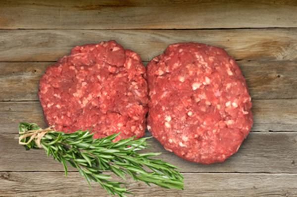 product photo for Beef burger, raw